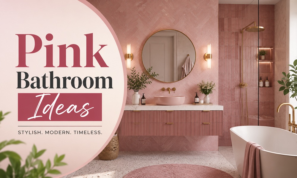 Pink Bathroom Ideas