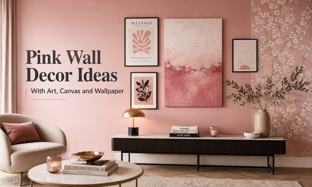 Pink Wall Decor Ideas
